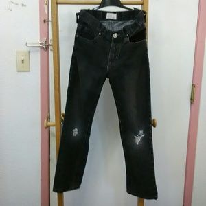 Copper Denim Size 10, 24 inseam Pre-ripped jeans